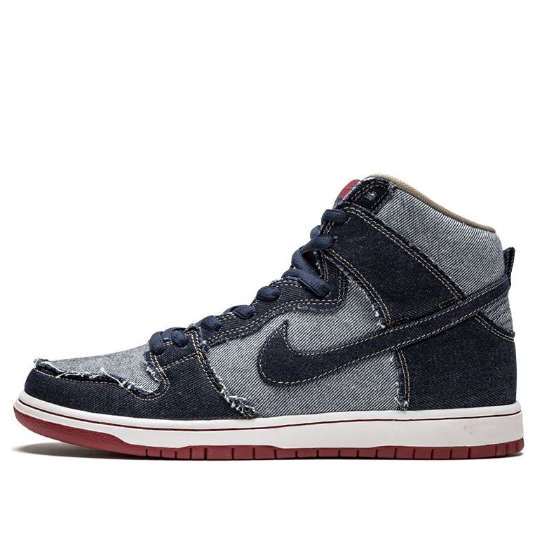 Nike Reese Forbes x SB Dunk High 'Denim'  881758-441 Signature Shoe